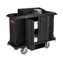 product of Rubbermaid FG619100BLA Housekeeping Cart