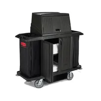 product of Rubbermaid FG9T1900BLA Housekeeping Cart