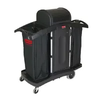 product of Rubbermaid FG9T7800BLA Housekeeping Cart