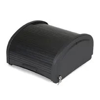 product of Rubbermaid FG9T8600BLA Locking Security Hood
