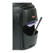 product of Rubbermaid FG9W0400BLA Landmark Window Washing Kit, 6"-1/4 L x 16"-1/4 W x 30" H, Black, Made in USA