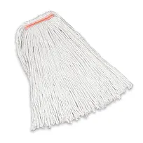 product of Rubbermaid FGF11600WH00 Wet Mop Head - 16 oz 4-Ply Cotton, 1" White Mop, Made in USA