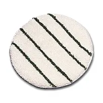 product of Rubbermaid FGP26900WH00 Floor Scrubber Bonnet, 19" White/Green Low-Profile Scrub Pad - Made in USA