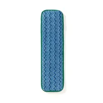 product of Rubbermaid FGQ41000GR00 Hygen Room Wet Mop, 18" Green Microfiber Head Only