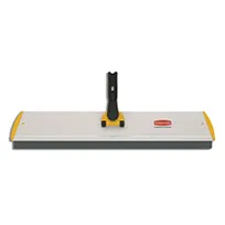 product of Rubbermaid FGQ57000YL00 - 24" Frame Dry/Wet Flat Mop, Yellow Hygen Quick Connect, Replaceable Strips