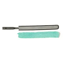 product of Rubbermaid FGQ85000BK00 Quick Connect Dusting Wand, 20" Flexible, 28-3/4" Overall Length, Black Duster