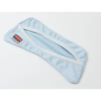 product of Rubbermaid FGQ87100BL00 Dust Mop Cover, Hygen MF Frame Glass Mop, Nylon/Polyester Microfiber, Blue