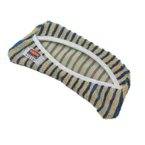 product of Rubbermaid FGQ88100YL00 Dust Mop Cover, Nylon/Polyester Microfiber with Scrubber Strips, Yellow