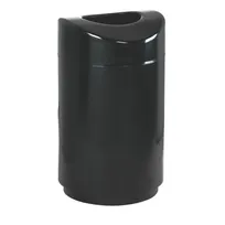 product of Rubbermaid FGR2030EPLBK Eclipse Indoor Waste Basket, 30-Gallon, 20" Dia. x 33-1/2" H, Stainless Steel