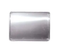 product of Adcraft BP-1318 Bun and Sheet Pan – Half‑Size 13" x 18" x 1" Deep, Solid Uncoated 18‑Gauge Aluminum
