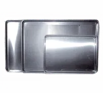 product of Adcraft BP-9513 Bun and Sheet Pan, 9"5/2" x 13", 18 Gauge Aluminum, Solid Uncoated