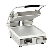 product of Star PST14E Single Commercial Panini Press with Aluminum Smooth Plates, Electronic Controls