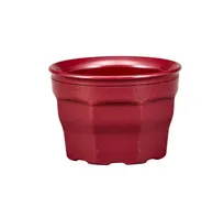 product of Cambro MDSLB5487 - Laguna 9 Oz Round Bowl, 3-1/2" Dia x 2.4" H, Cranberry PP, NSF, Dishwasher Safe