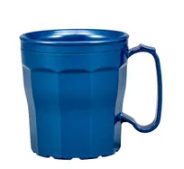 product of Cambro MDSLM8497 Mug, 8 oz, 4-1/2" Dia x 3-3/4" H, Navy Blue Polypropylene, Dishwasher Safe, Stackable