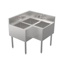 product of Krowne KR24-3CS (3) Three Compartment Sink