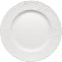 product of Libbey 657002712000000 Mozart by Bauscher Plate, 10.75" Diameter, Embossed Rim, Porcelain – Case
