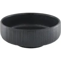 product of Playground 701316691021090 Nara Black Stoneware Bowl, 24 oz (6" Dia) Round, Sold Per Case