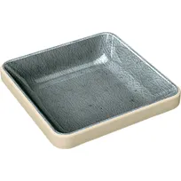 product of Playground 701320991016151 - Square Stoneware Nara Bowl, 2.7 Oz, 3-1/2" W x 3-1/2" D, Stackable, Case Pack