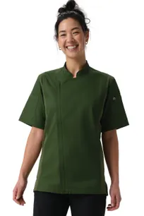 product of Chef Works BCWSZ006-MIL-M Chef's Coat