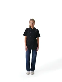 product of Chef Works CBN03W-BLK-XS Chef's Coat