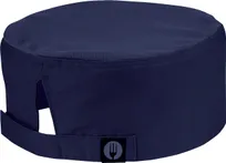 product of Chef Works DFCV-NAV-0 Chef Hat – Beanie, Mesh Top, Adjustable Velcro, 65/35 Poly/Cotton, Navy, Most
