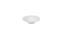 product of Mikasa 5349984 F2D Stripe Deep Plate, 18oz, 7.90"W x 7.90"D x 1.97"H, White Brass Porcelain