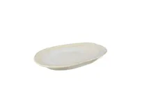 product of Mikasa 5350837 ECOMADE Moya Glow Porcelain China Platter 14.17"W x 10.24"D x 1.18"H