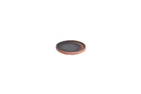 product of Mikasa 5351291 China Plate – 5.91" Round Porcelain Ash Finish Plate, 5.91" Diameter, 0.79" Height