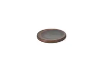 product of Mikasa 5351361 Gold Cone Plate – 8.07"W x 8.07"D x 0.79"H, Porcelain, Elegant Gold Finish