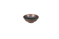 product of Mikasa 5351365 ECOMADE Gold Cone Bowl, 7.09"W x 7.09"D x 2.36"H, Porcelain, 1/Set