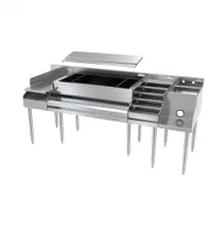 product of NBR Equipment N24-4DL60 Blender Station Underbar Ice Bin/Cocktail Station