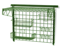 product of Steel Works SW1836GW-30P1 Track Shelving Kit