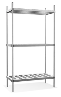 product of Steel Works SWKR-72 Keg Storage Rack