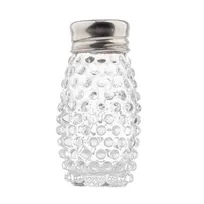 product of TableCraft 13012 Salt & Pepper Shaker – 2.5oz, 2"W x 2"D x 4"H, Clear Soda Lime Glass, Hobnail Finish