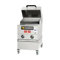 product of Cookshack CB024 26" Cast Iron Wood Burning Charbroiler, Free Standing / Wood Fired