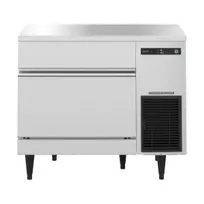 product of Hoshizaki IM-200BAK Undercounter Cube-Style Ice Maker, 39-1/2" W, 75 lb Bin, 186 lb/24h, Steel, 115V
