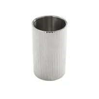 product of American Metalcraft SWCF4 Wine Cooler, Wall Fluted Stainless Steel, 12‑Quart Capacity, 10.5” Height