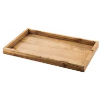 product of Cal-Mil 1367-12-99 Rustic Pine Madera Tray, 19" x 11" x 1.25", Rectangular Wood Tray