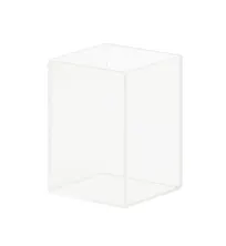 product of Cal-Mil 2048-INSERT Tray Insert, 4"x4"x9.75" Clear Plastic Square Tray for 23187