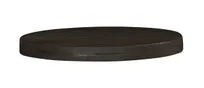 product of Cal-Mil 23792-8-13 Brooklyn Wood Tray Insert, 8.5" Dia. Round, Brown, 0.75" H, Textured Finish