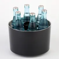 product of APS Germany APS 00621 Wine Bottle Cooler, 9-1/8" Dia. x 6" H, 6 Bottle Capacity, Stackable - 1/Case