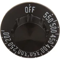 product of AllPoints 221640 Thermostat Knob, Off-550-200, 2-1/4" Dia