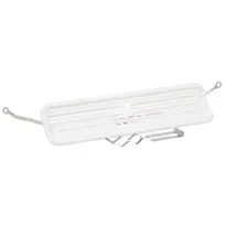 product of AllPoints 342040 Heating Element 240V 750W 9‑5/8" x 2‑1/2" 2‑Wire Leads for Hatco Glo‑Ray Fry Station