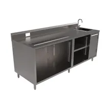 product of BK Resources BEVT-3084R Beverage Table, 84"W X 30"D