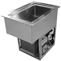 product of BK Resources E-CP1-1 Drop-In Cold Food Well, (1) Well, 1" Deep Pan Rails