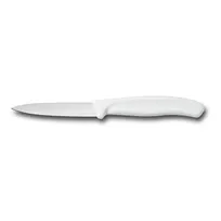 product of Victorinox 6.7607-X1 Paring Knife – 3.25" White Handle, 3" Blade, Swiss Classic – 1/Box