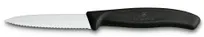 product of Victorinox 6.7633-X3 Paring Knife – 3.25" Black Handle, Wavy Blade, 3" Length – 1/Box