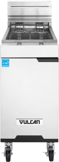 product of Vulcan JEF50-ES-QS-PLATINUM Full Pot Floor Model Electric Fryer