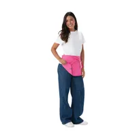 product of Chef Works FREV-HOT-0 Waist Apron – Reversible Hot Pink, 11.75" L x 21" W, 3 Pockets, 65/35 Poly/Cotton