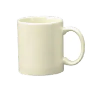 product of International Tableware 87168-01 China Mug, 11 oz, 3-1/4" Dia x 3-3/4" H, Ceramic, Safe - 1 Dozen